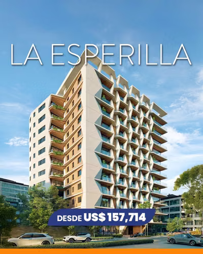 Moderna torre de apartamentos de diseño innovador