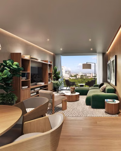  Moderna torre de apartamentos de diseño innovador