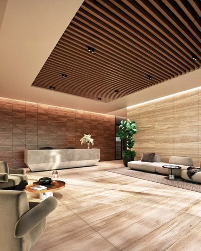  Moderna torre de apartamentos de diseño innovador