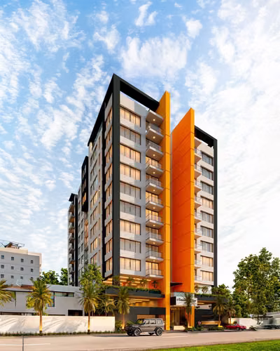  Exclusiva torre moderna de lujo en La Julia