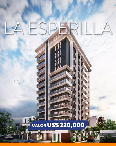  Ven y se parte de este Exclusivo proyecto en La Esperilla 