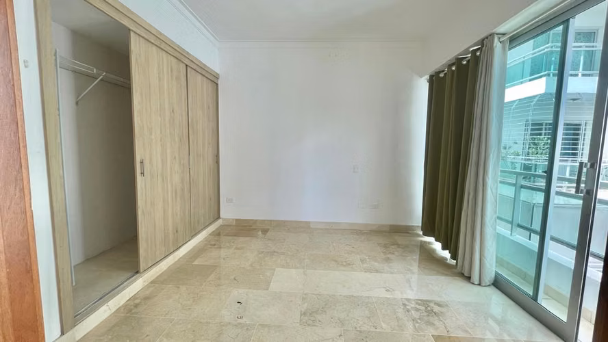 Apartamento 1hab En Alquiler Con Linea Blanca En Gazcue - Imagen 6