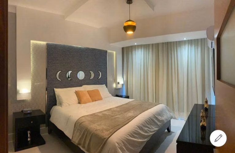 Apartamento En Alquiler De 1 Habitación Y 2 Baños En Piantini
