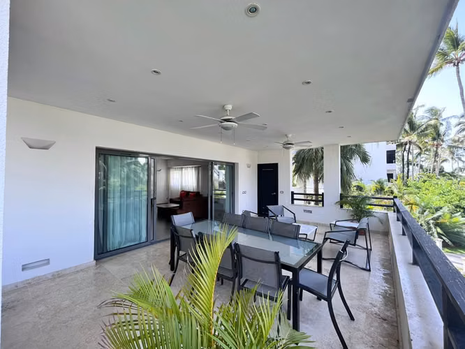 Apartamento Amueblado en Las Terrenas Samaná de tres habitaciones