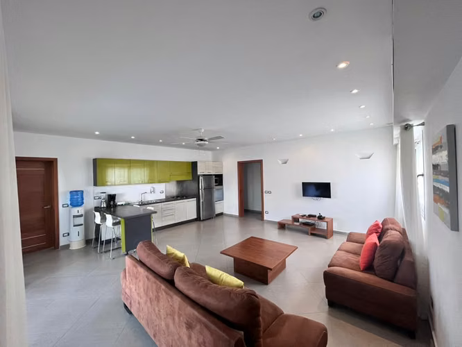 Apartamento Amueblado en Las Terrenas Samaná de tres habitaciones