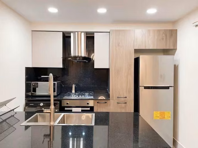 Apartamento En Alquiler De 1 Habitación Y 2 Baños En Piantini - Imagen 3