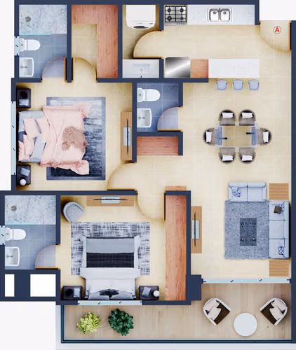 Vendo apartamento en torre de lujo en el Naco
