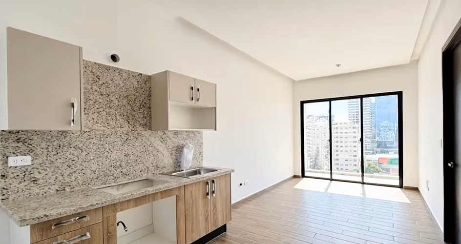Vendo moderno Apartamento de 1 Habitación en el ensanche paraiso