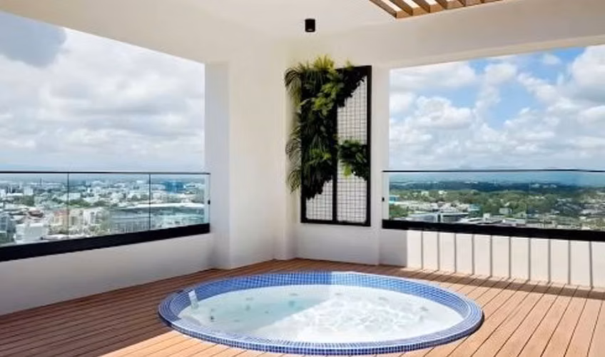 Vendo moderno Apartamento de 1 Habitación en el ensanche paraiso