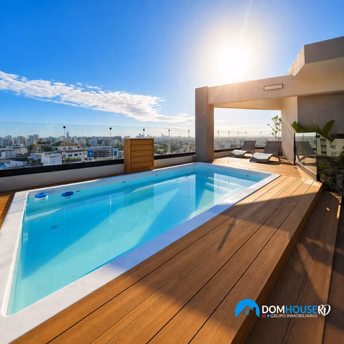 Apartamento Amueblado con Wifi y Luz Incluida (Piantini-Santo Domingo) - Imagen 1
