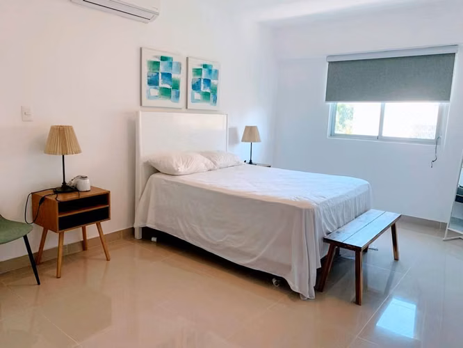 ALQUILER APARTAMENTO AMUEBLADO 2 HABITACIONES + HAB. DE SERVICIO EN GAZCUE - Imagen 6