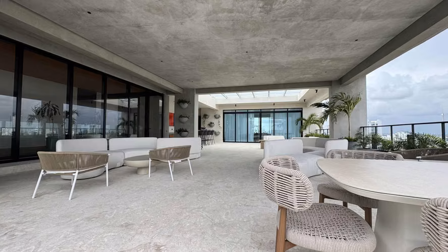 Apartamento amueblado en alquilern de 1 habitacion, Piantini - Imagen 7