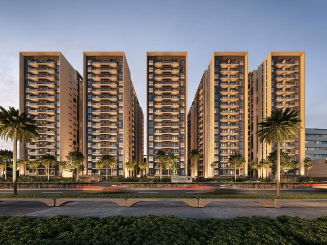 Proyecto moderno de torres con amenidades premium y ubicación estratégica