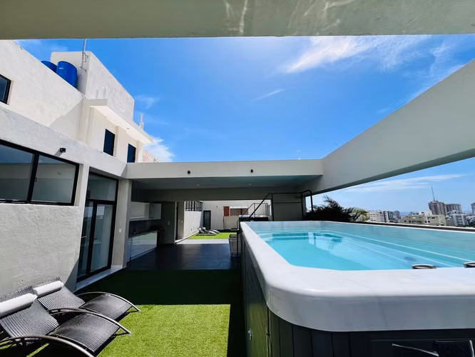 Apartamento de Inversión de 2 Habitaciones en Naco con Linea Blanca e Inquilino.