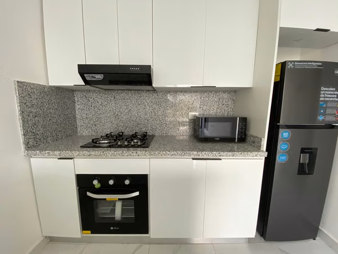 Apartamento de Inversión de 2 Habitaciones en Naco con Linea Blanca e Inquilino.