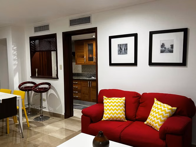 Apartamento amueblado de una habitación en Malecón Center