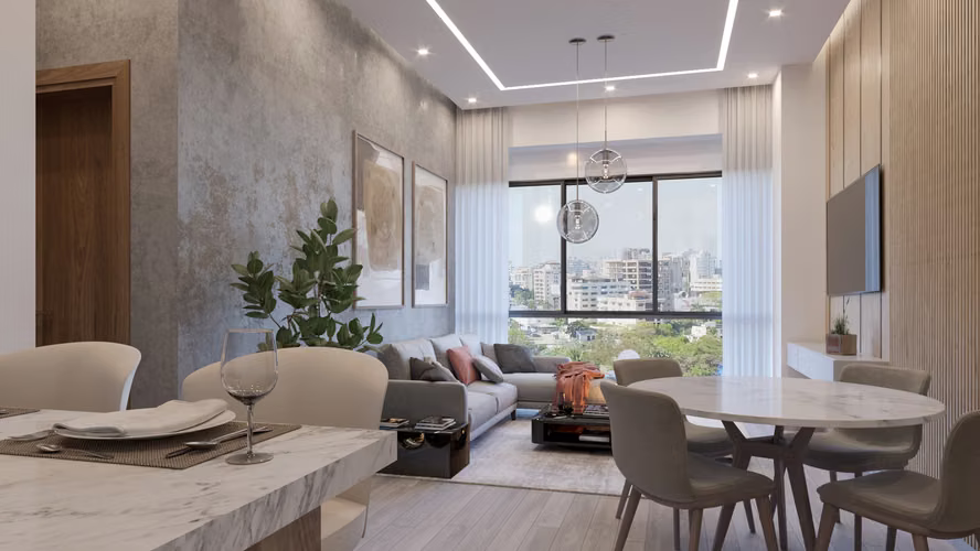 Apartamento en Venta de 1 Habitacion en el Ensanche Paraíso, Distrito Nacional, Santo Domingo