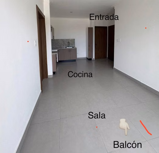 Apartamento en alquiler en el millón - Imagen 2