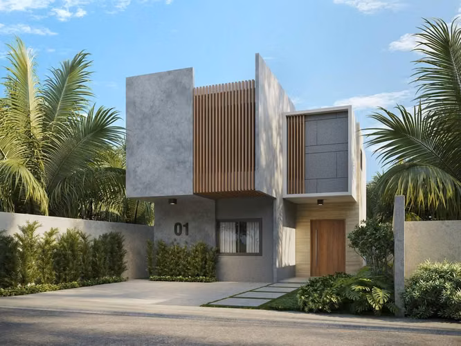 CASAS EN VENTA EN LA ECOLOGICA, CIUDAD JUAN BOSCH - Imagen 1