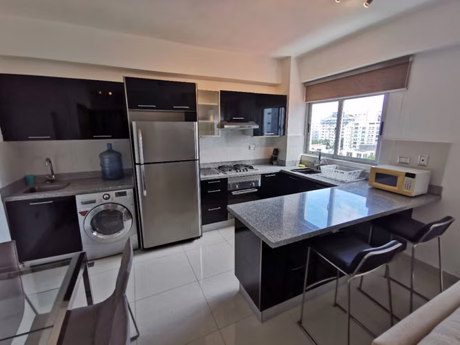 Apartamento de 1 habitacion en alquiler, Piantini - Imagen 7
