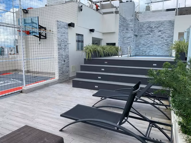 Apartamento Amueblado La Esperilla, 2 Habitaciones, Piscina, Gym, Cancha - Imagen 8