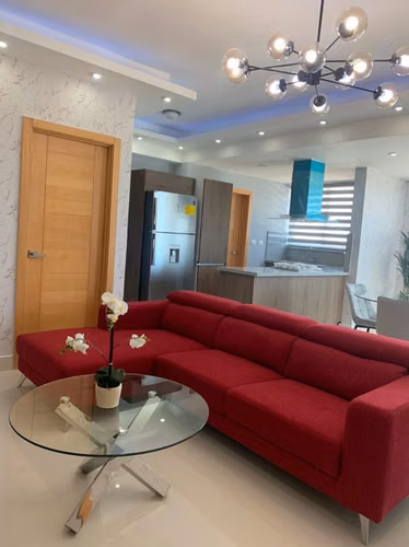 Apartamento Amueblado La Esperilla, 2 Habitaciones, Piscina, Gym, Cancha - Imagen 3