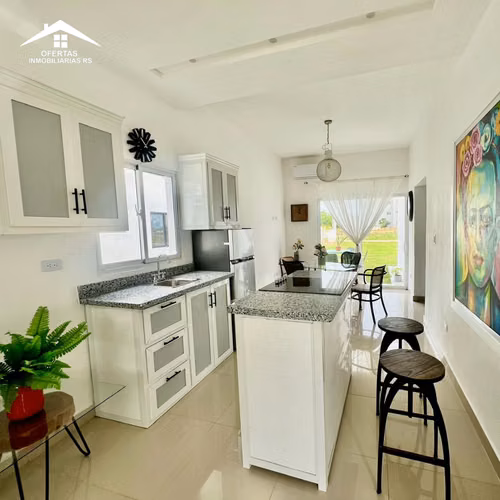 PROYECTO DE MODERNAS VILLAS DE 2 NIVELES UBICADAS EN LA CARRETERA DE JUBEY BOCA CHICA - Imagen 7
