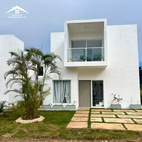 PROYECTO DE MODERNAS VILLAS DE 2 NIVELES UBICADAS EN LA CARRETERA DE JUBEY BOCA CHICA - Imagen 8