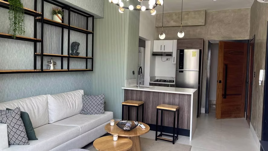 Penthouse amoblado en venta en Serrallés, Santo Domingo