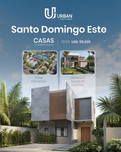 Casas de 3 Habitaciones de 1 & 2 Niveles en La Ecologica - Imagen 1