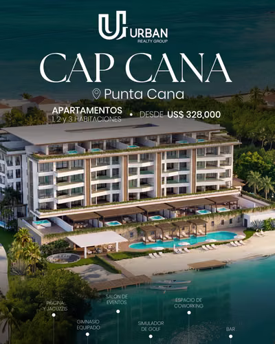 Apartamentos de 1, 2 y 3 habitaciones En Cap Cana - Imagen 3