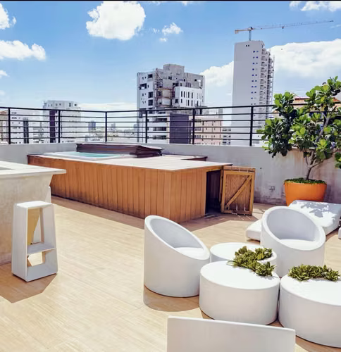 Apartamento En Alquiler De 1 Habitación Y 2 Baños En Piantini - Imagen 8