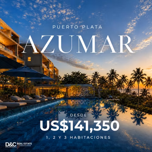 APARTAMENTOS EN VENTA EN PLANO EN PUERTO PLATA CON VISTA AL MAR - Imagen 4