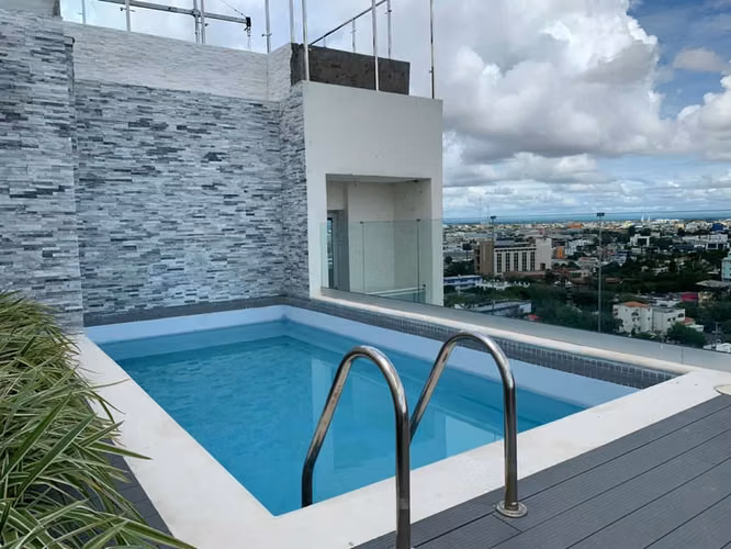 Apartamento Amueblado La Esperilla, 2 Habitaciones, Piscina, Gym, Cancha