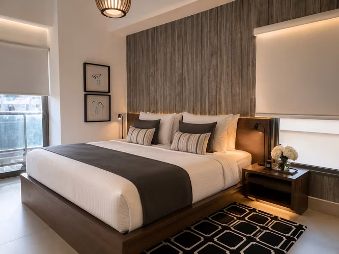Apartamento En Alquiler De 1 Habitación Y 2 Baños En Piantini - Imagen 4