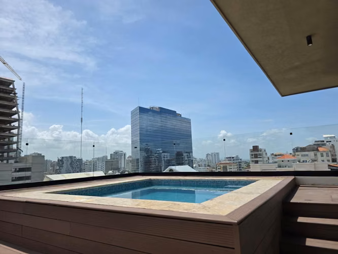 Apartamento En Alquiler De 1 Habitación Y 2 Baños En Naco - Imagen 8