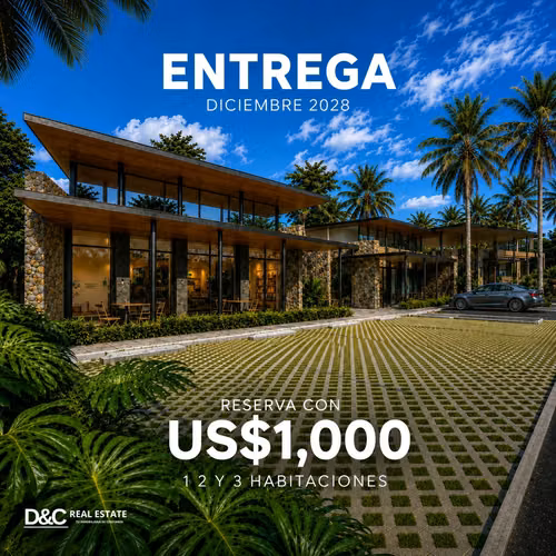 Apartamentos de venta en puerto plata con club de playa 