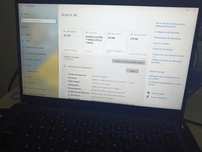 Laptop Dell Latitude 5400
