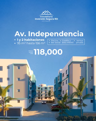 En venta apartamentos próxima entrega av. independencia - Imagen 4