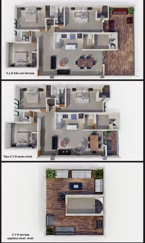 Apartamentos en venta en Prado Oriental, avenida ecológica