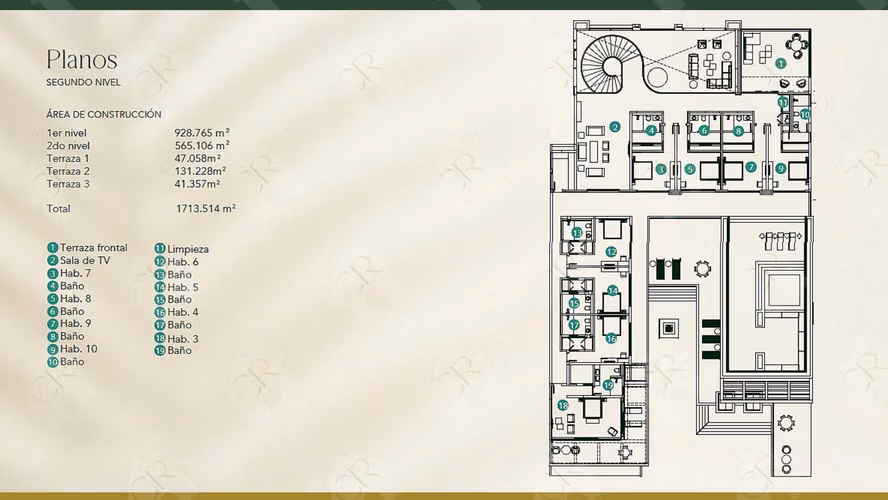 Villa de 10 habitaciones en Cap Cana, frente al campo de golf - Imagen 4