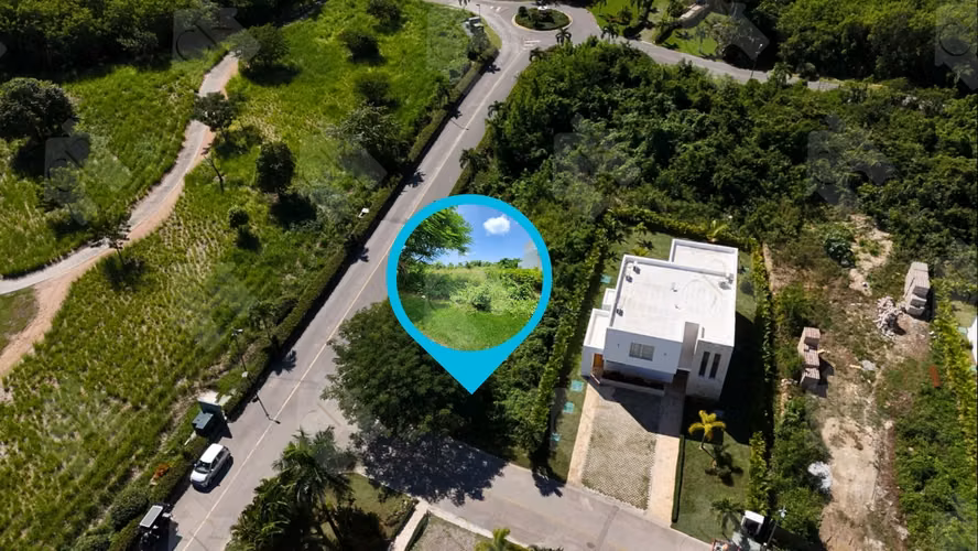 Solar en venta en playa nueva romana, 555mts, a 1 min del club de playa