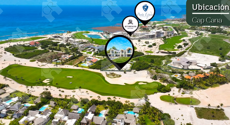 Villa de lujo en Cap Cana, con 6 habitaciones, frente al campo de golf - Imagen 2