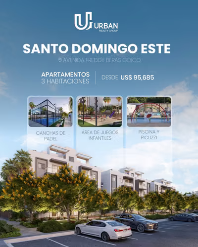 Apartamentos de 3 Habitaciones en San Isidro Santo Domingo Este - Imagen 2