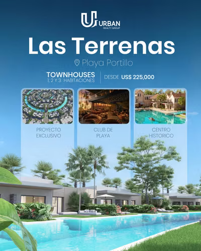 Villas & Townhouses en Playa Portillo Las Terrenas