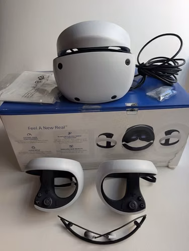 Sony PlayStation VR2 Headset & Sense Controllers PS5 Chat 24/7 