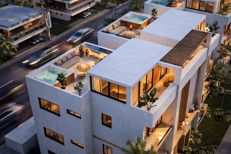 PROYECTO DE  APARTAMENTOS DE 2 Y 3 HABITACIONES EN PUNTA CANA