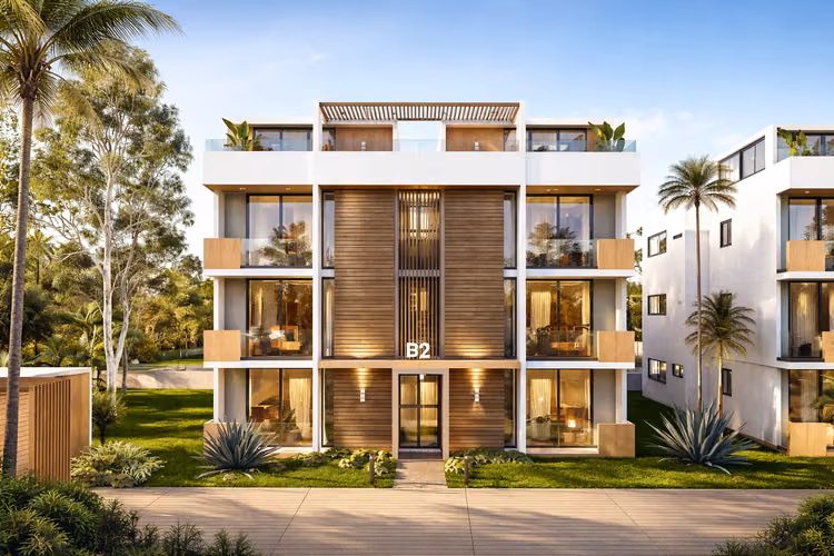 PROYECTO DE  APARTAMENTOS DE 2 Y 3 HABITACIONES EN PUNTA CANA
