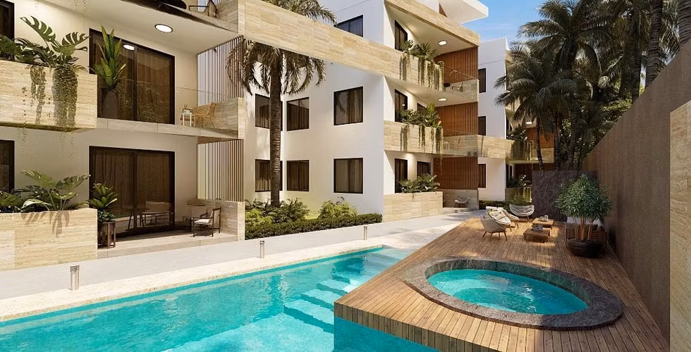 APARTMENTS FOR SALE ON THE TERRAINS.