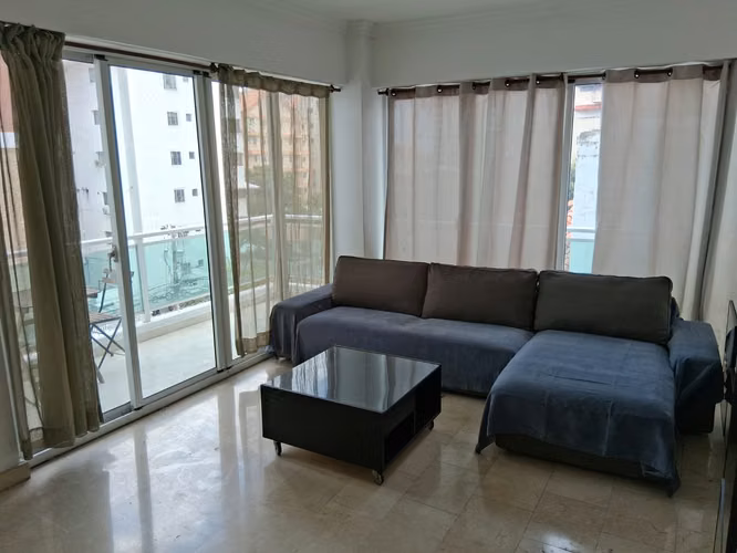 Apartamento 3Hab AMueblado C/Lobby, Terraza Social y Gym (Naco) - Imagen 5